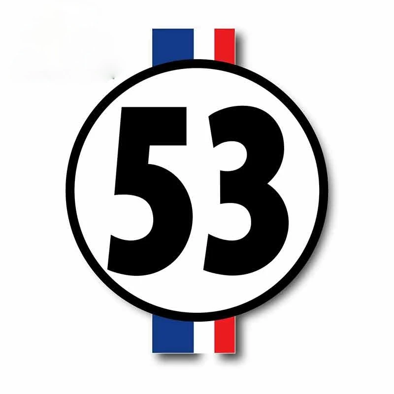 Car Accessories Nz - Adesivi per auto Herbie The Love