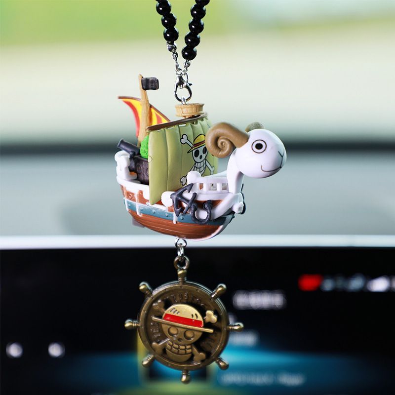 Car Accessories Hanging From Mirror - Ciondolo per Auto Anime One Piece,
