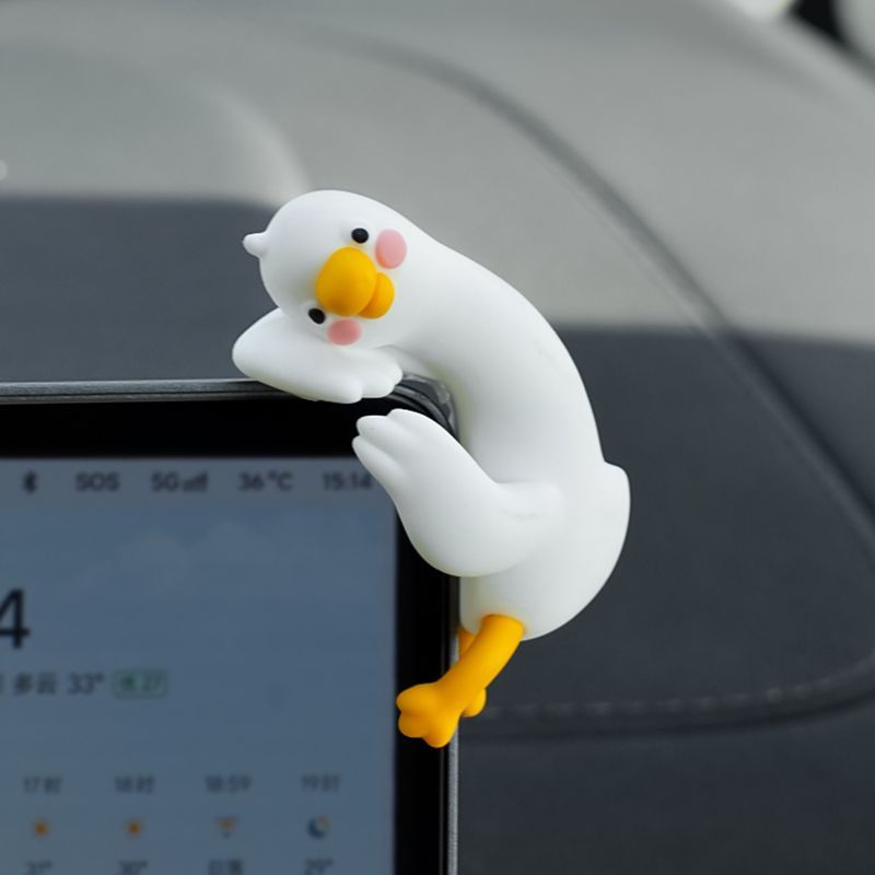 Car Accessories For Interior - Simpatico Ornamento a Forma di Anatra