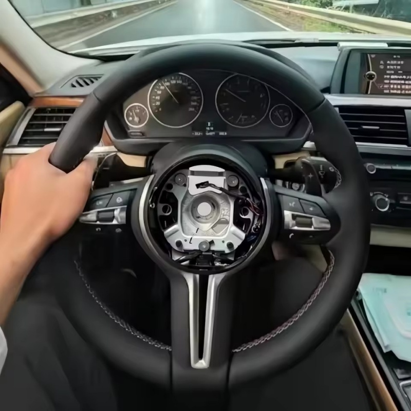Car Accessories For Steering Wheel - Volante in Pelle per BMW M3