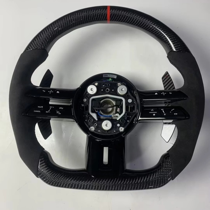 Car Accessories For Steering Wheel - Accessori in Pelle e Fibra di