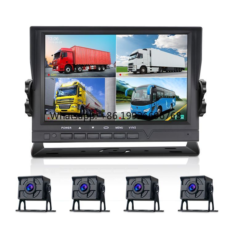 Car Dash Cam - Monitor IPS da 8 pollici a