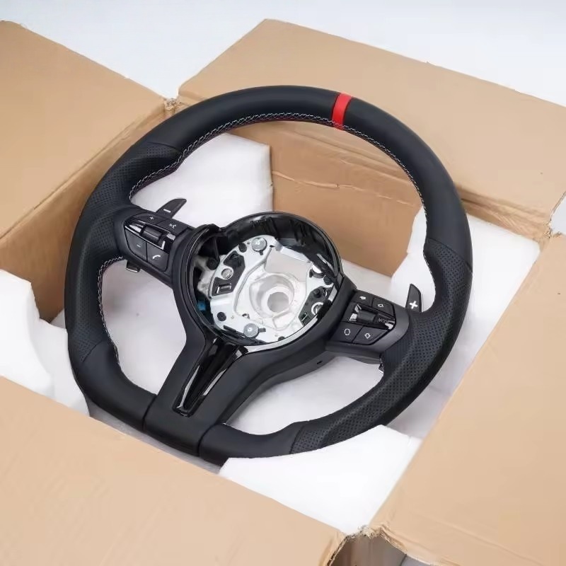 Car Accessories For Steering Wheel - Volante in Pelle per Auto BMW