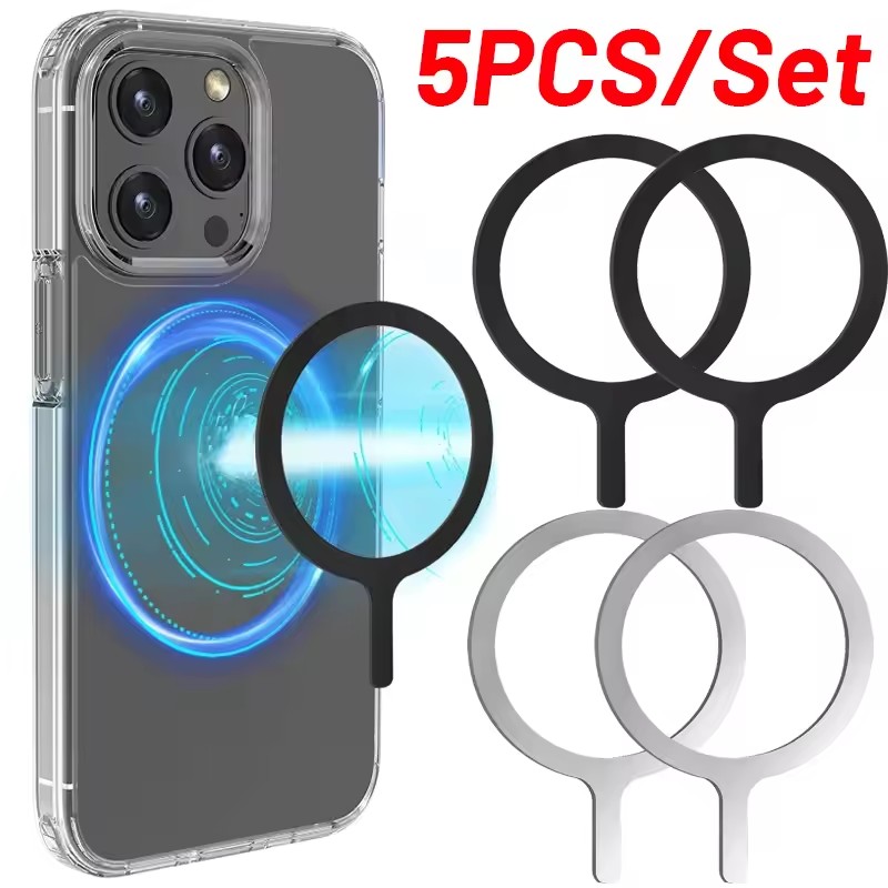 Car Accessories Phone Holder - 5-1 Pezzi Anello Adesivo per Ricarica