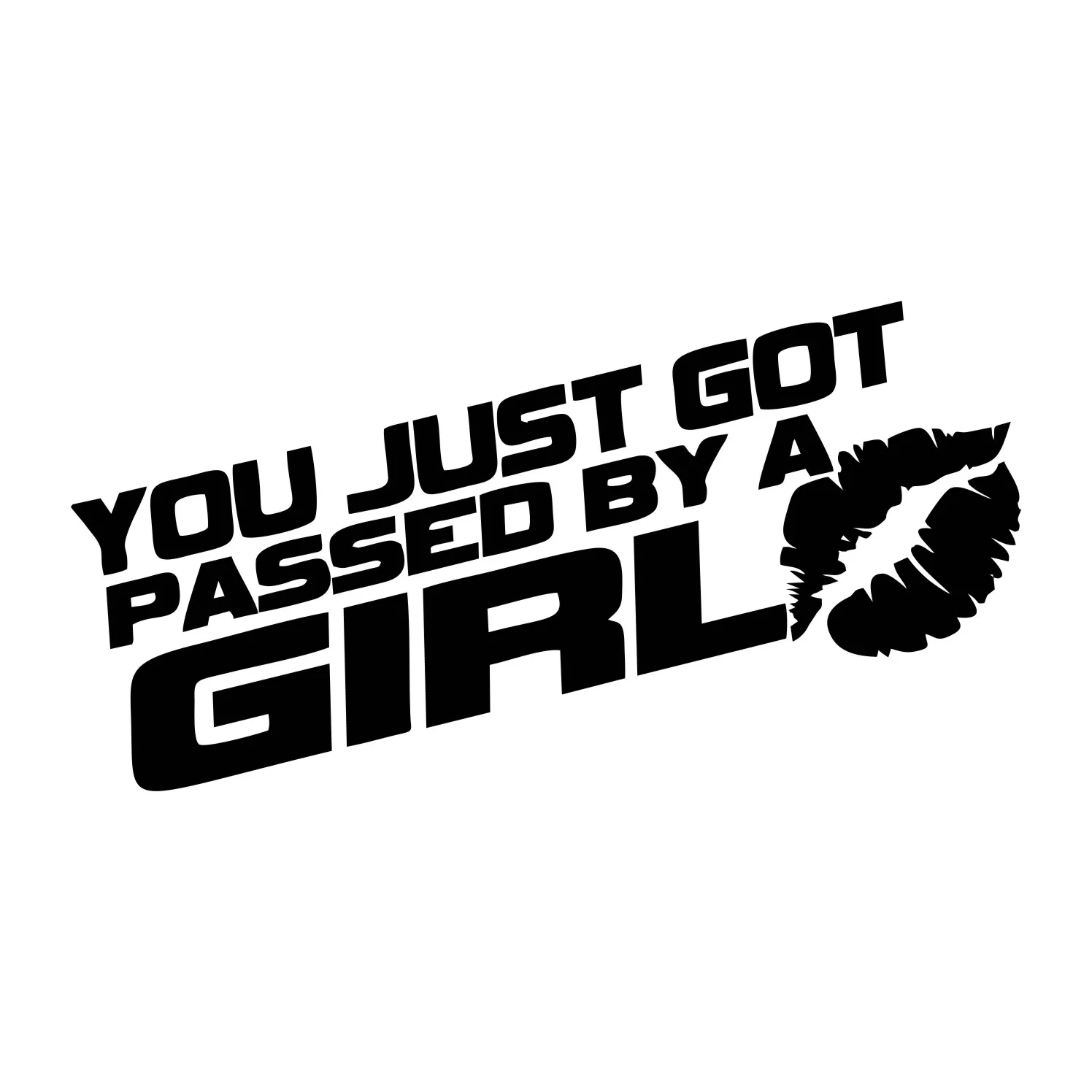 Car Accessories Girly - Nuovo design Sei solo stato passato
