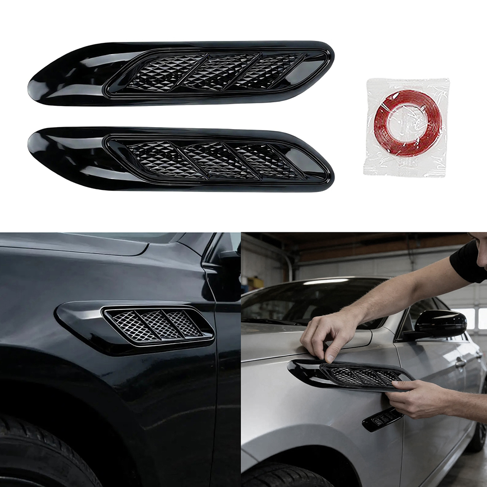 Car Accessories Tape - 2 Pezzi Presa d'Aria Laterale a