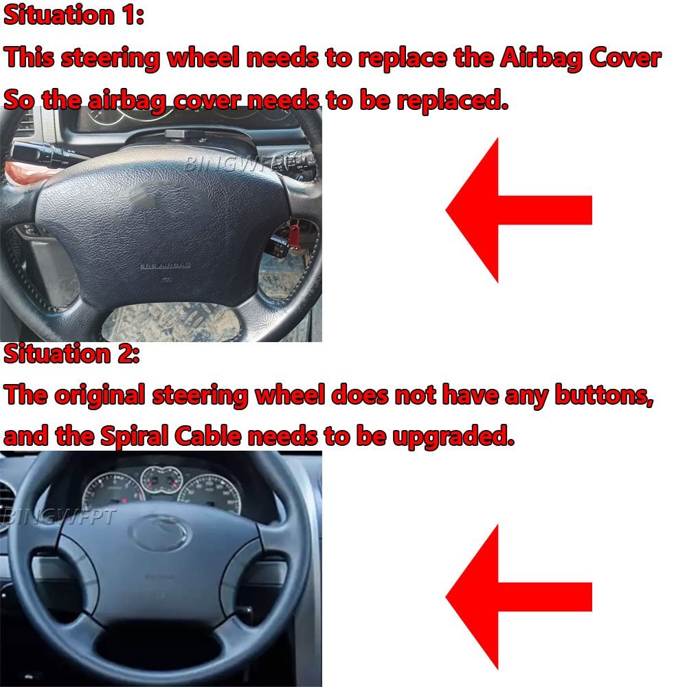 Nuovo Pulsante di Controllo de - Car Accessories For Steering Wheel recensione e prezzo