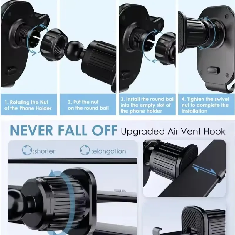 Supporto per telefono da auto, - Car Accessories Phone Holder recensione e prezzo