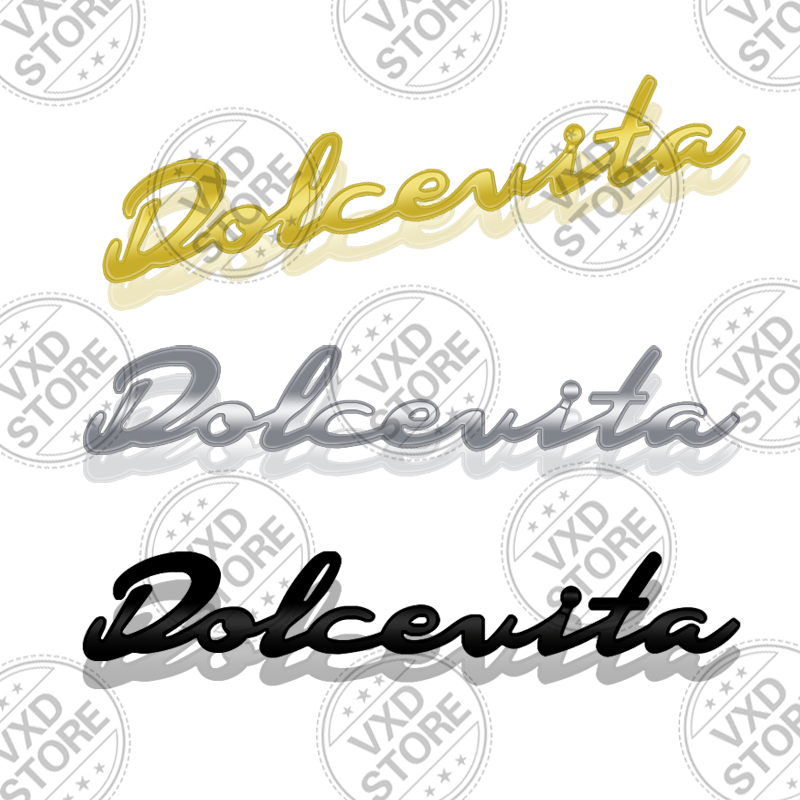 Emblema 3D Dolcevita in Metall - Car Accessories Bali recensione e prezzo