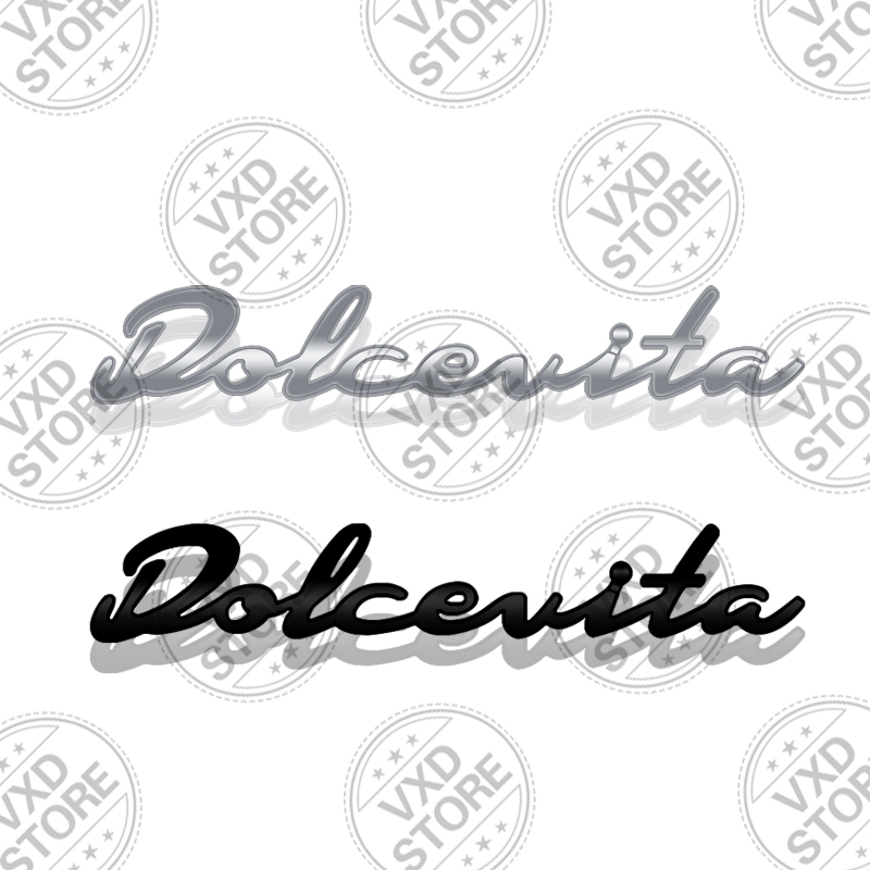 Emblema 3D Dolcevita in Metall - Car Accessories Bali recensione e prezzo