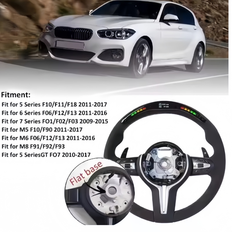 Volante in pelle per BMW F10 F - Car Accessories For Steering Wheel recensione e prezzo