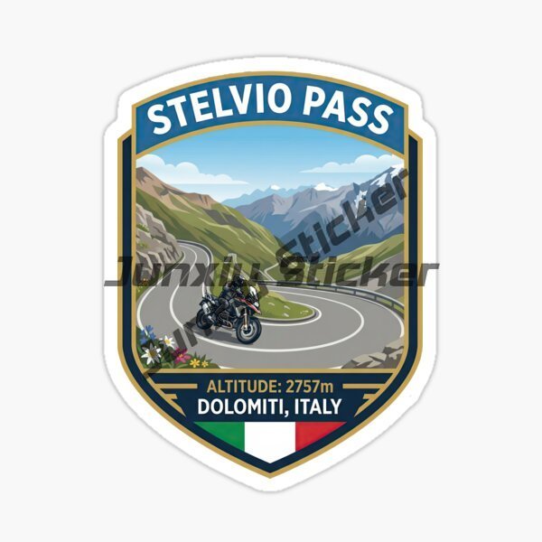 STELVIO PASS ITALIA Adesivi pe - Car Accessories Nz recensione e prezzo