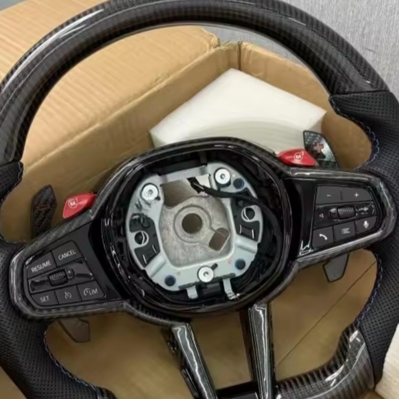 Volante in fibra di carbonio e - Car Accessories For Steering Wheel recensione e prezzo