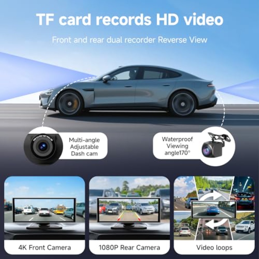 Display per cruscotto auto: to - Car Dash Cam recensione e prezzo