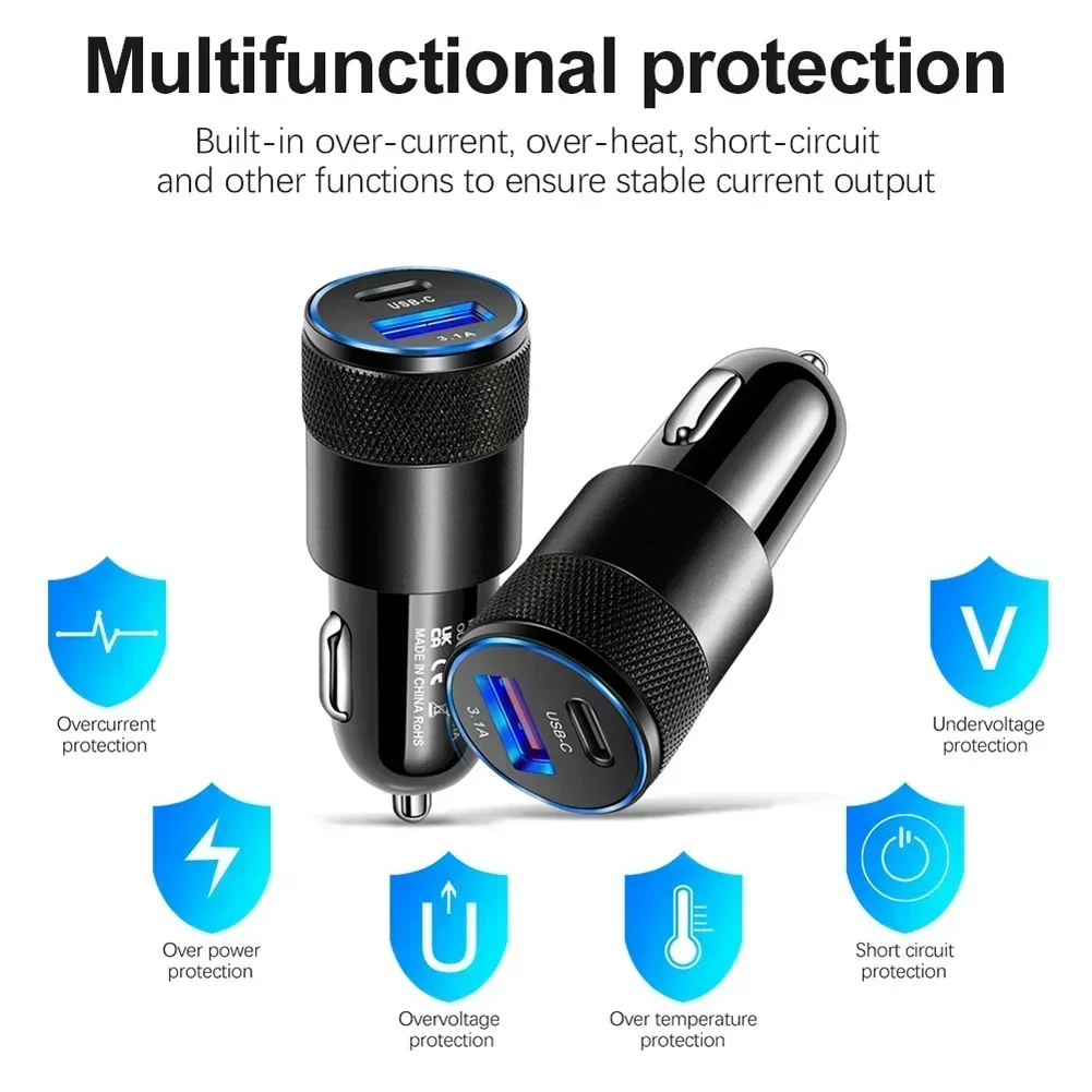 1PCS 65W USB Caricabatteria da - Car Accessories Quick Delivery recensione e prezzo